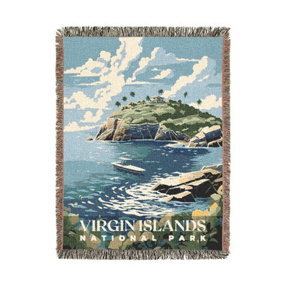Virgin Islands National Park Woven Blanket | S01