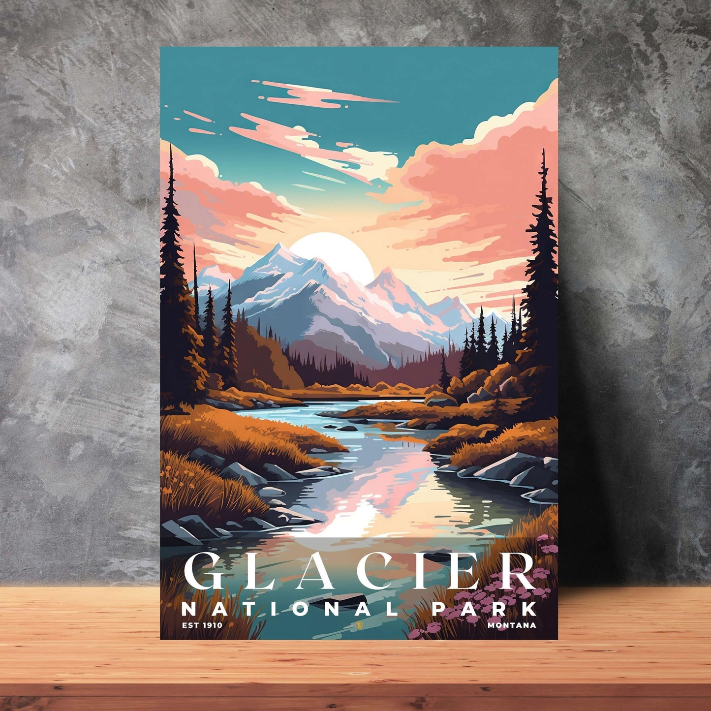 Glacier National Park Poster | S05