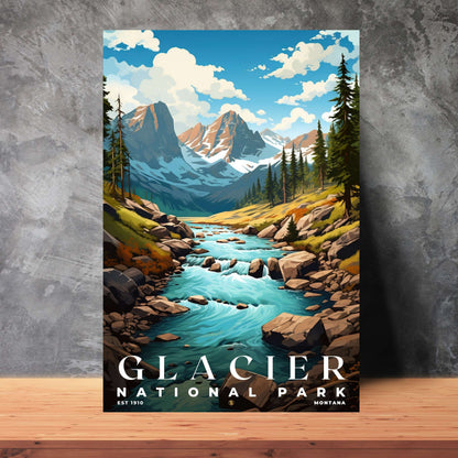 Glacier National Park Poster | S07