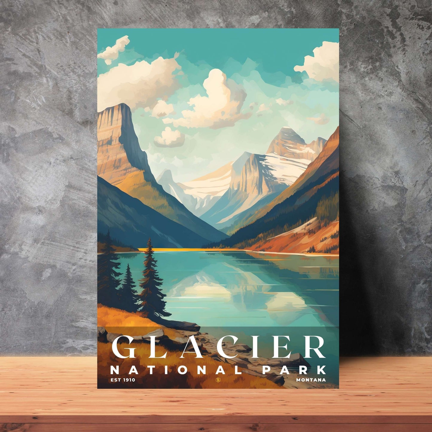 Glacier National Park Poster | S06