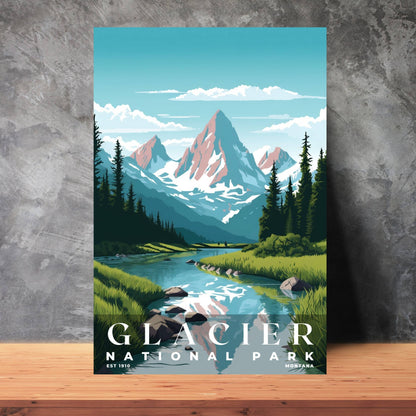 Glacier National Park Poster | S03