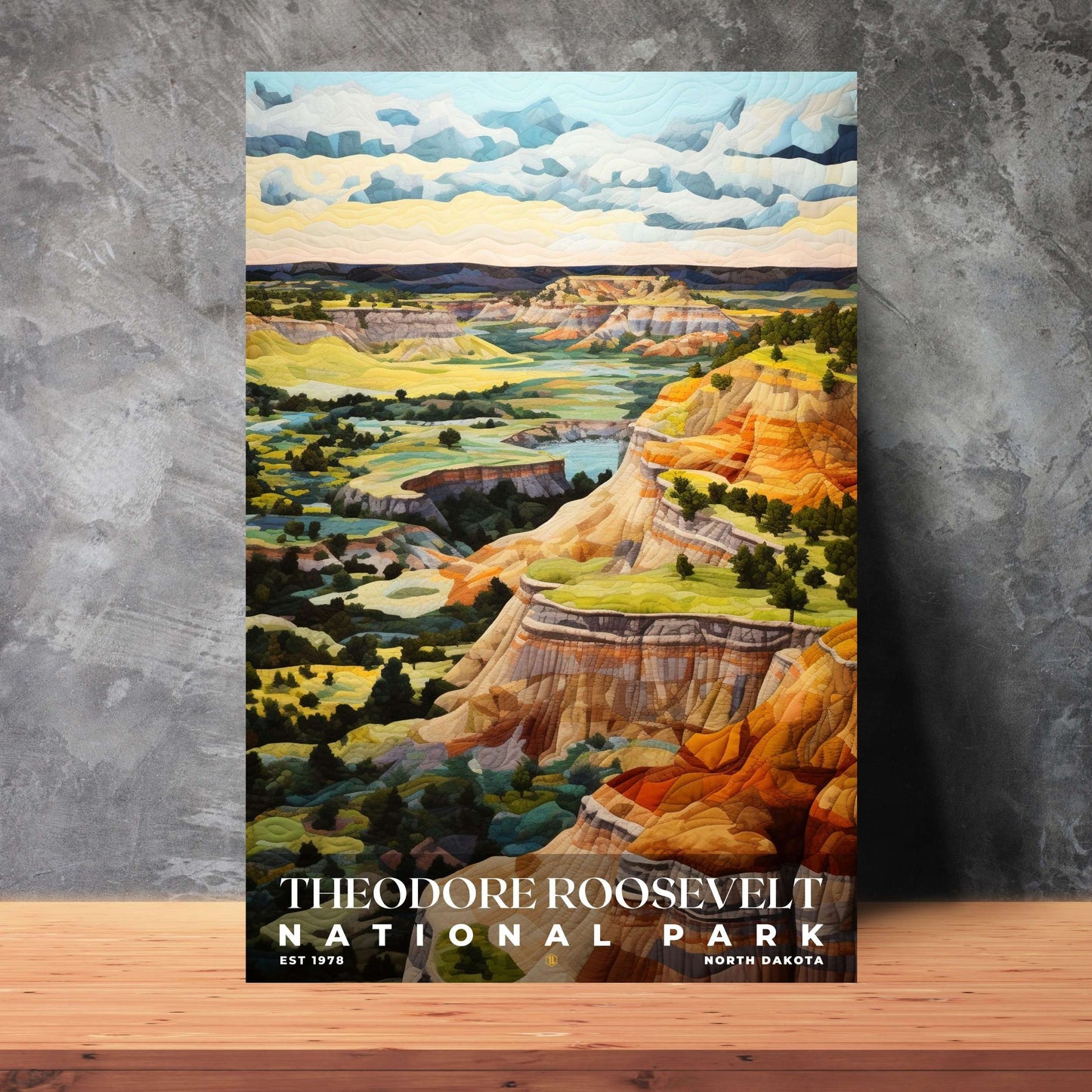 Theodore Roosevelt National Park Poster | S09