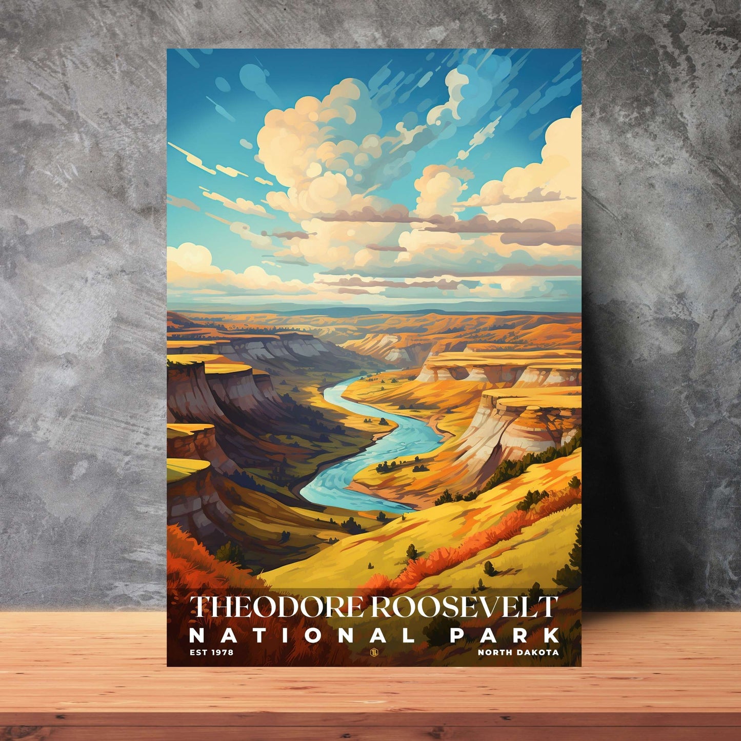 Theodore Roosevelt National Park Poster | S06