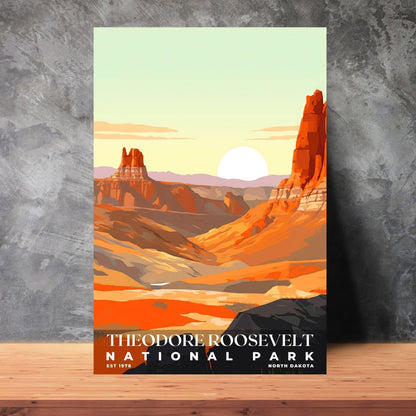 Theodore Roosevelt National Park Poster | S03