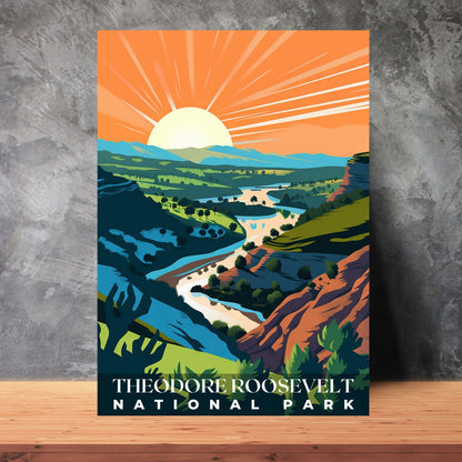 Theodore Roosevelt National Park Poster | S01