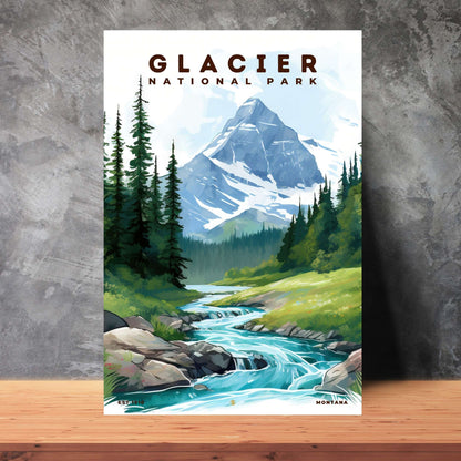 Glacier National Park Poster | S08