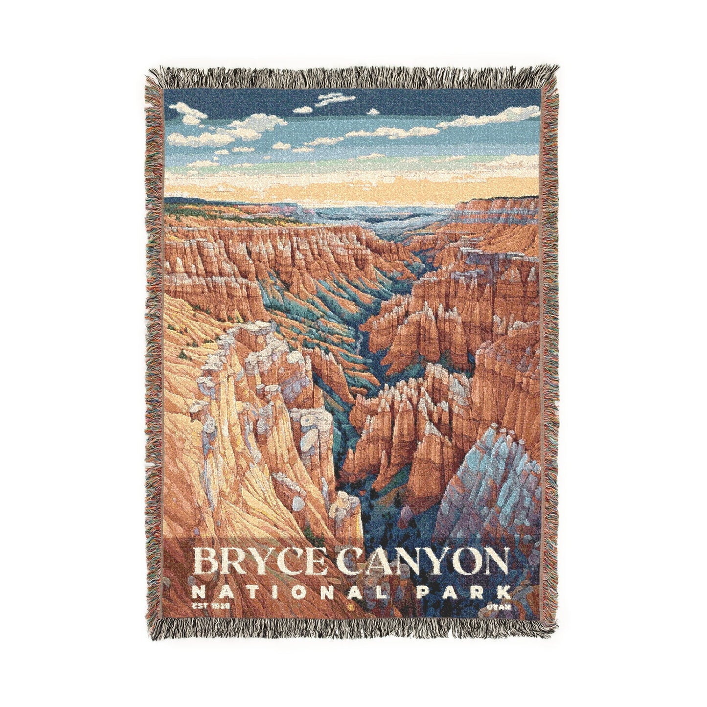 Bryce Canyon National Park Woven Blanket | S02