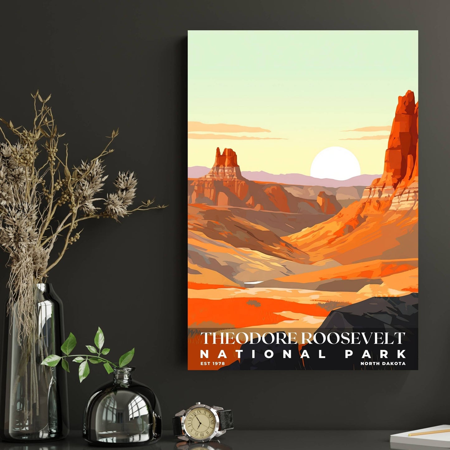 Theodore Roosevelt National Park Poster | S03