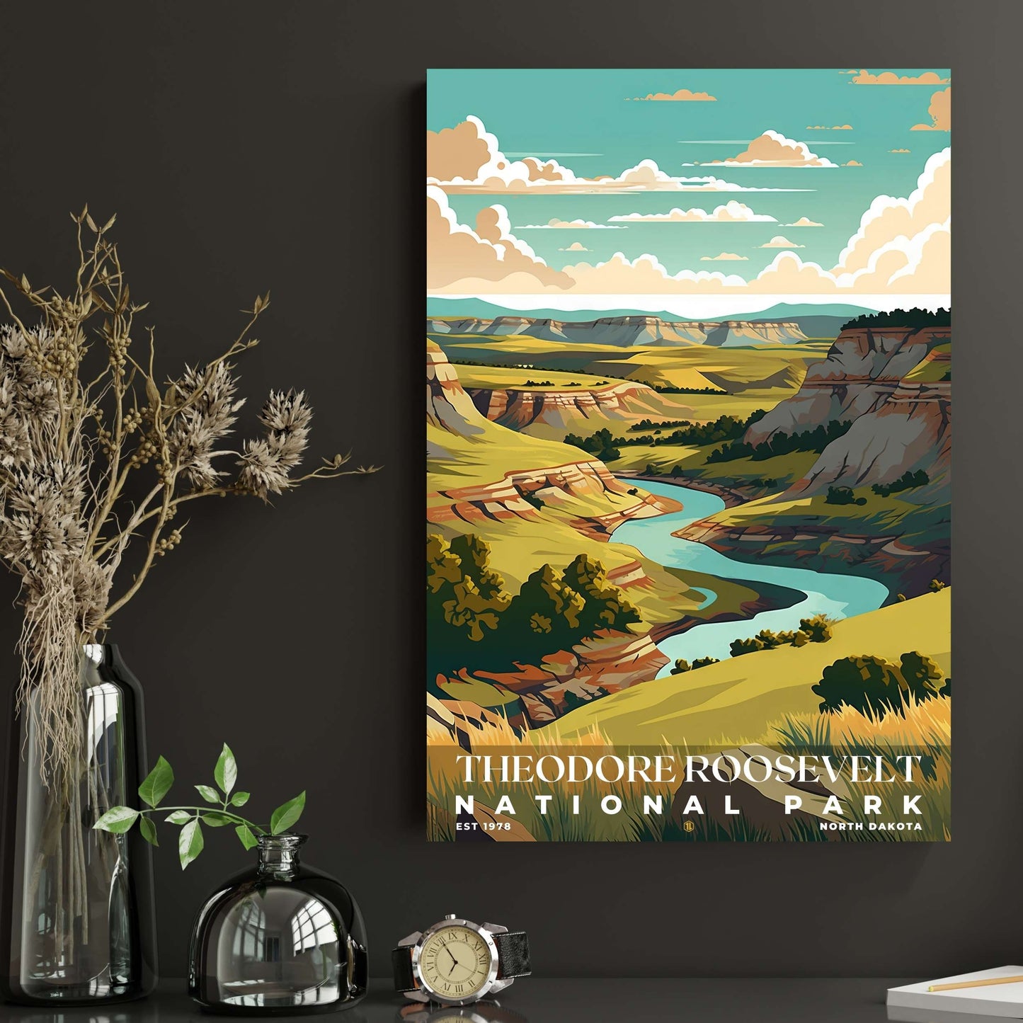 Theodore Roosevelt National Park Poster | S05