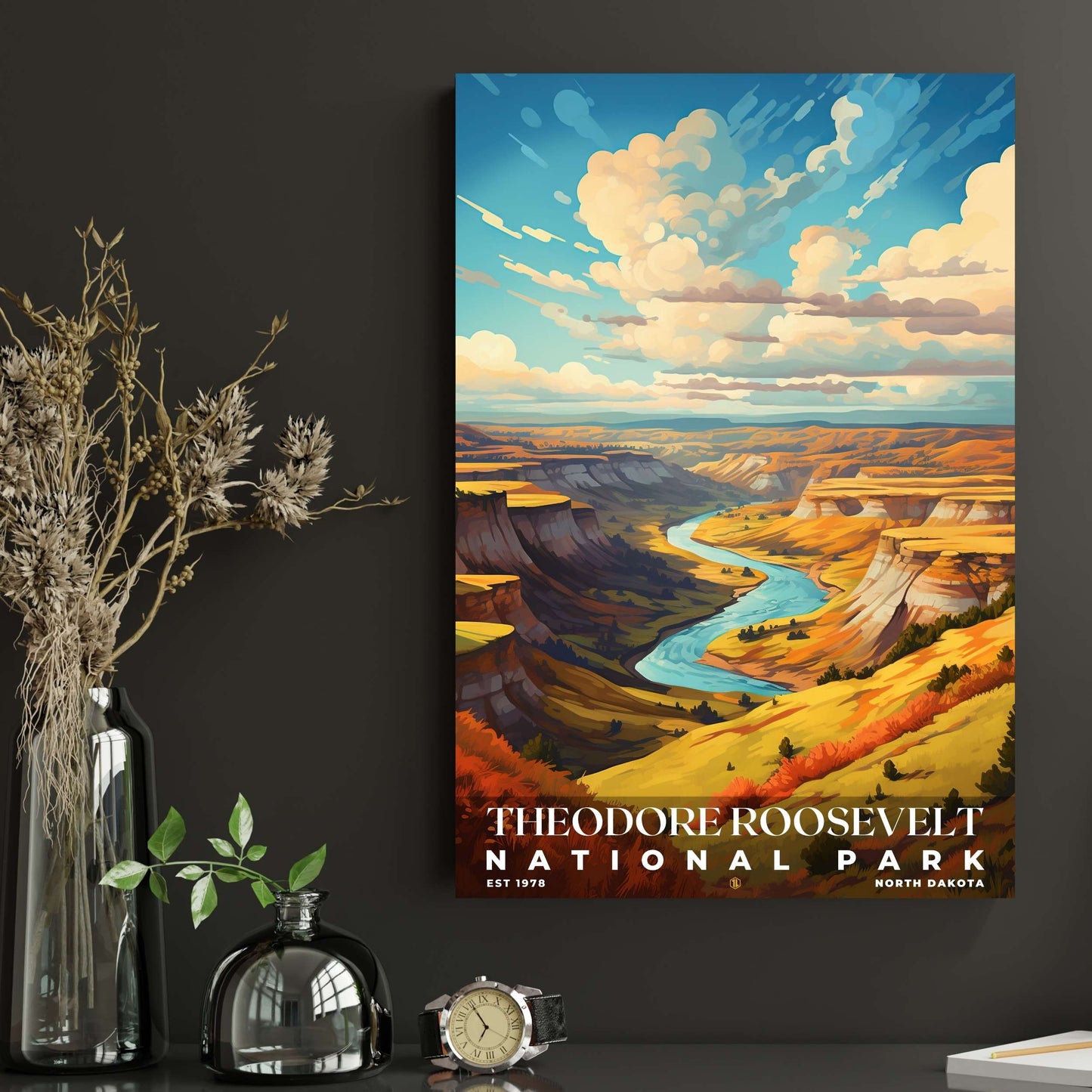 Theodore Roosevelt National Park Poster | S06