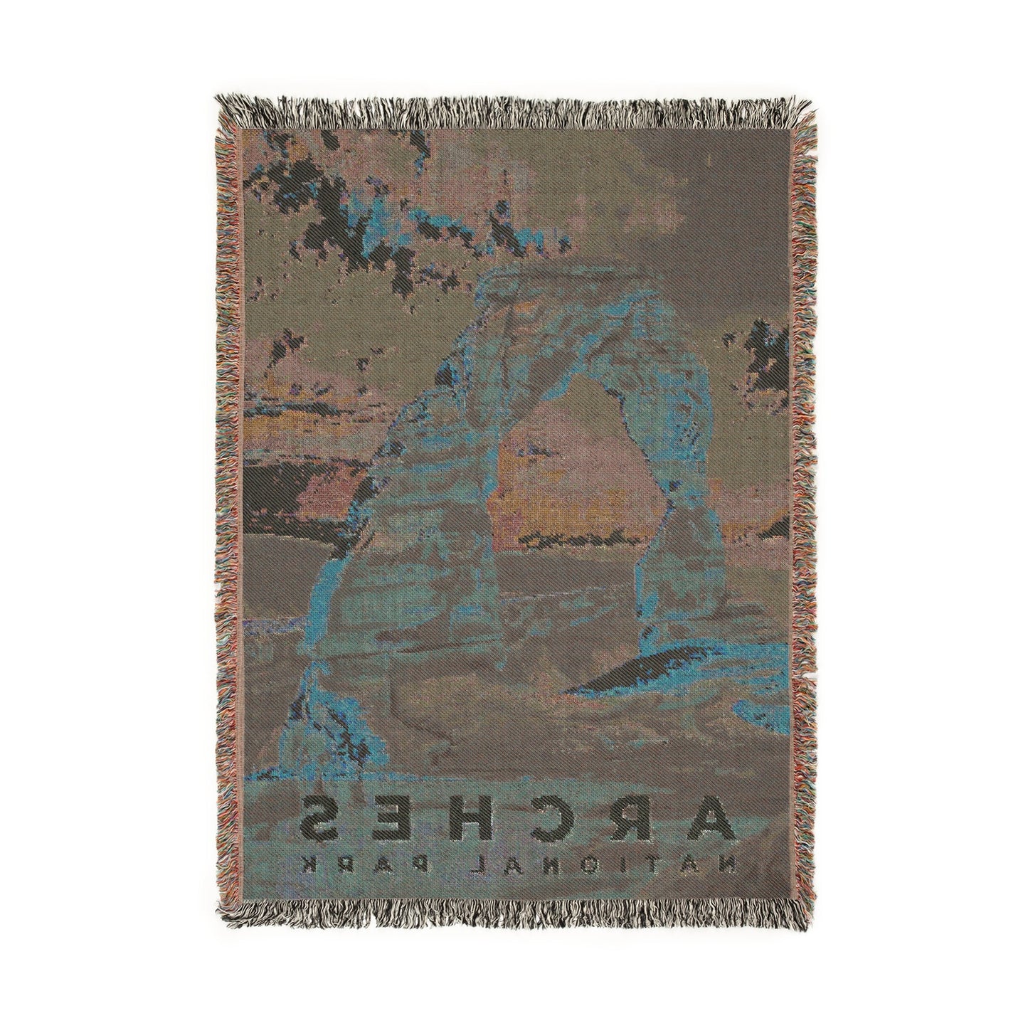 Arches National Park Woven Blanket | S14