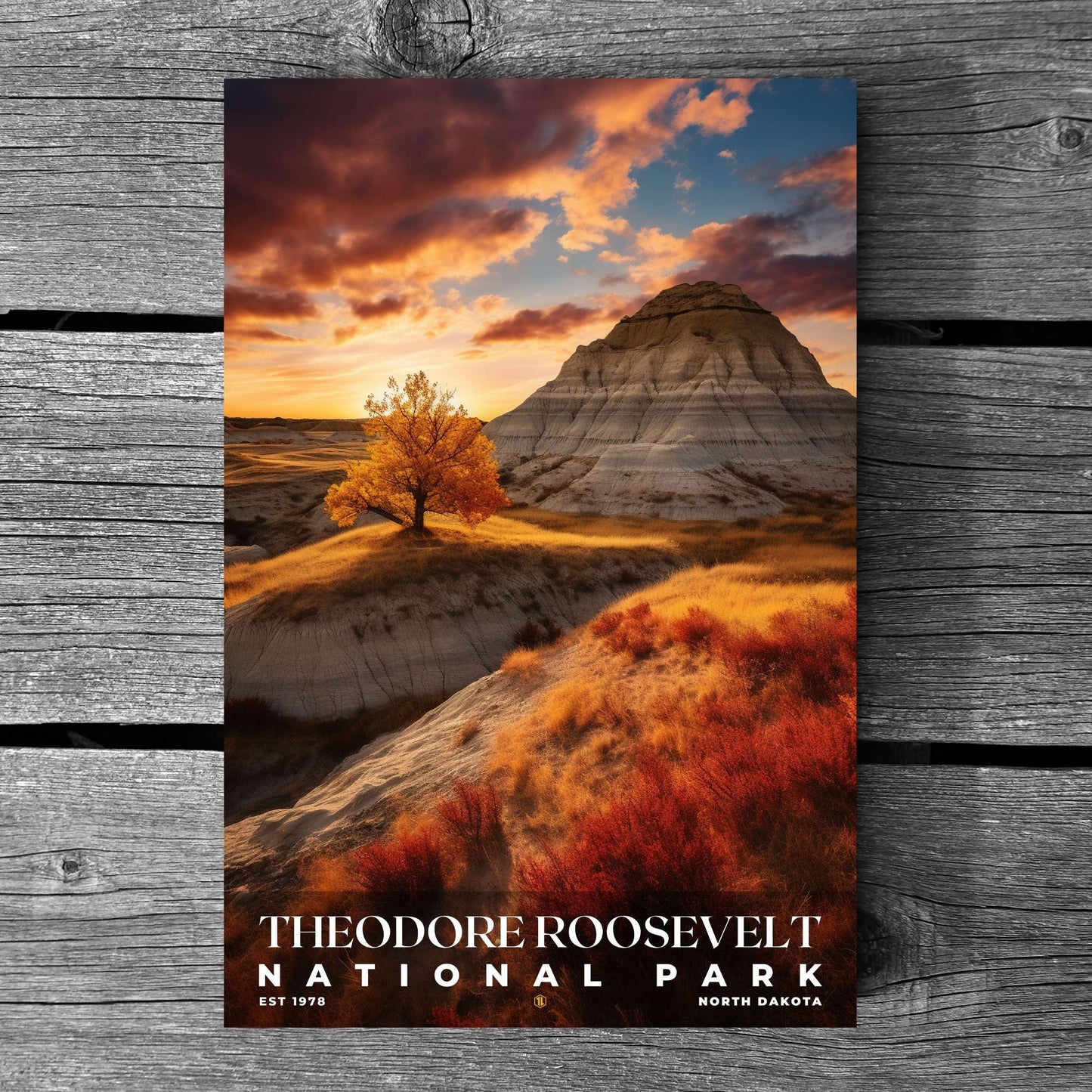 Theodore Roosevelt National Park Poster | S10