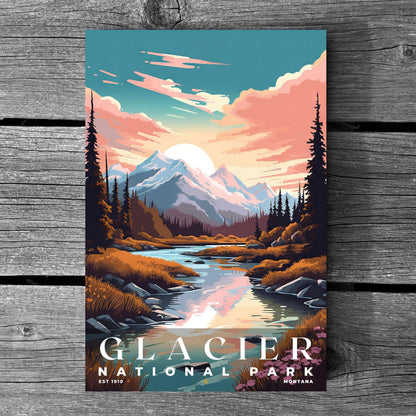 Glacier National Park Poster | S05