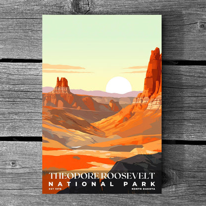 Theodore Roosevelt National Park Poster | S03