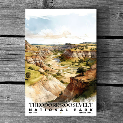 Theodore Roosevelt National Park Poster | S04