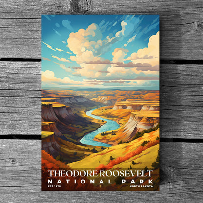 Theodore Roosevelt National Park Poster | S06