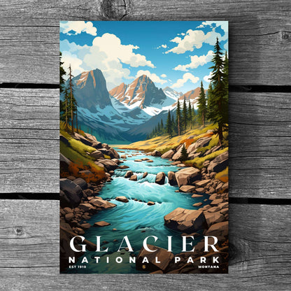 Glacier National Park Poster | S07