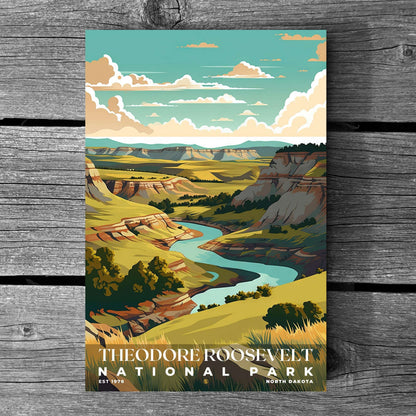 Theodore Roosevelt National Park Poster | S05