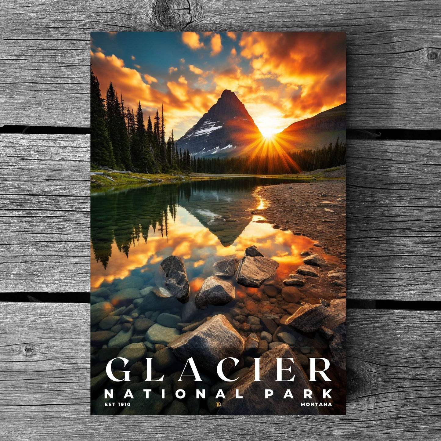 Glacier National Park Poster | S10