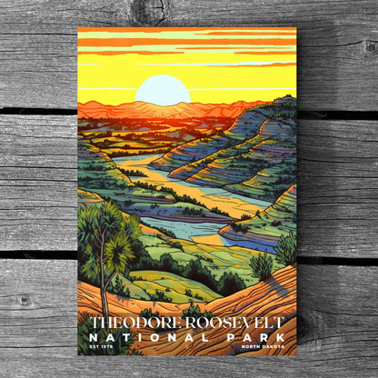 Theodore Roosevelt National Park Poster | S02