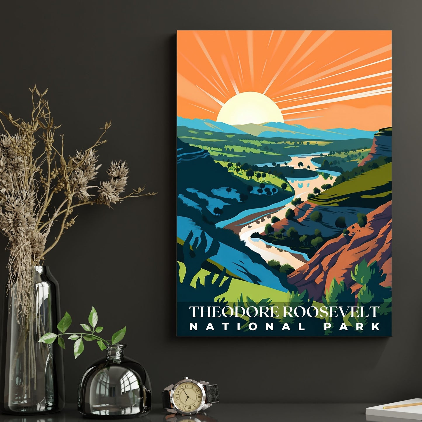 Theodore Roosevelt National Park Poster | S01