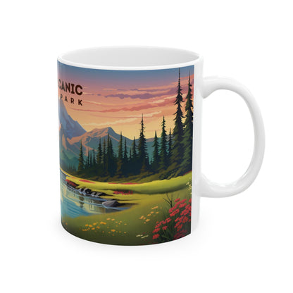 Lassen Volcanic National Park Mug | White Ceramic Mug (11oz, 15oz)