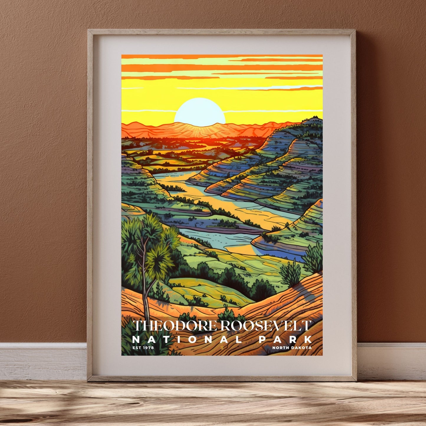 Theodore Roosevelt National Park Poster | S02