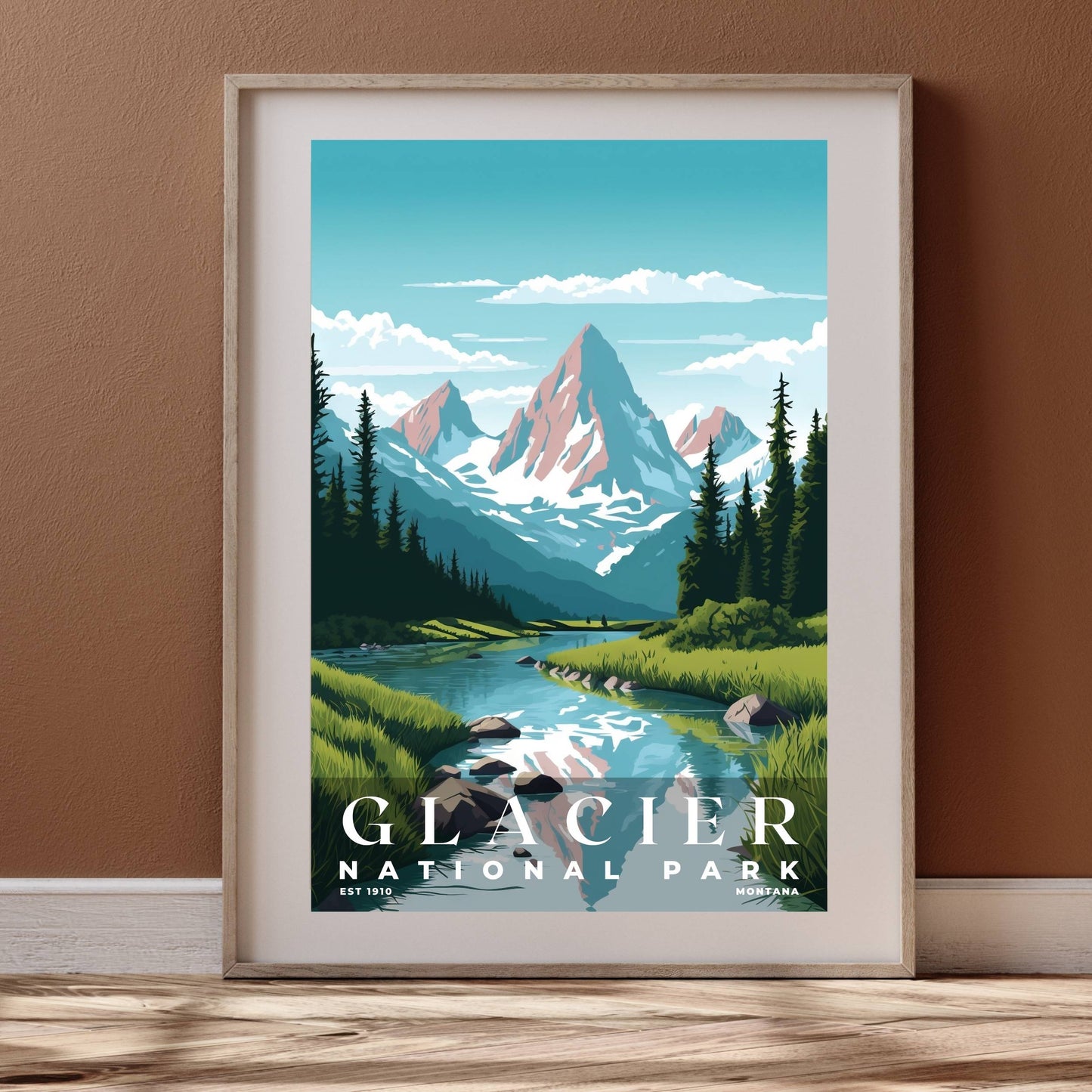 Glacier National Park Poster | S03