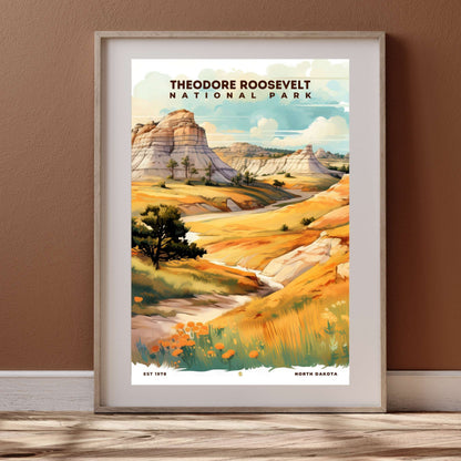 Theodore Roosevelt National Park Poster | S08