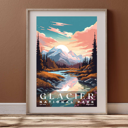 Glacier National Park Poster | S05