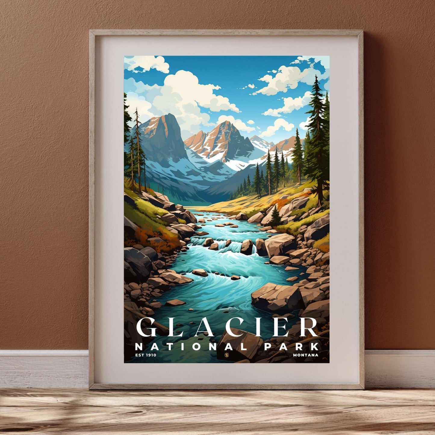 Glacier National Park Poster | S07