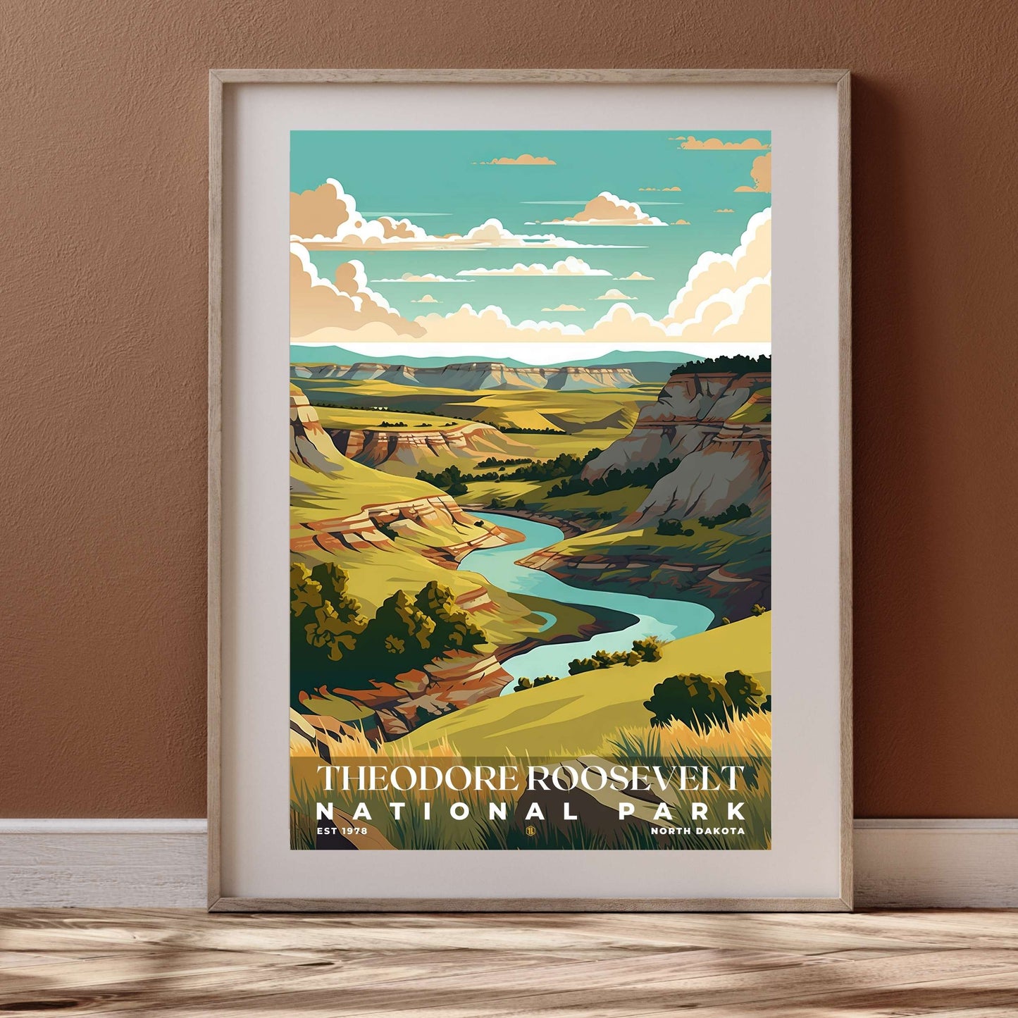 Theodore Roosevelt National Park Poster | S05