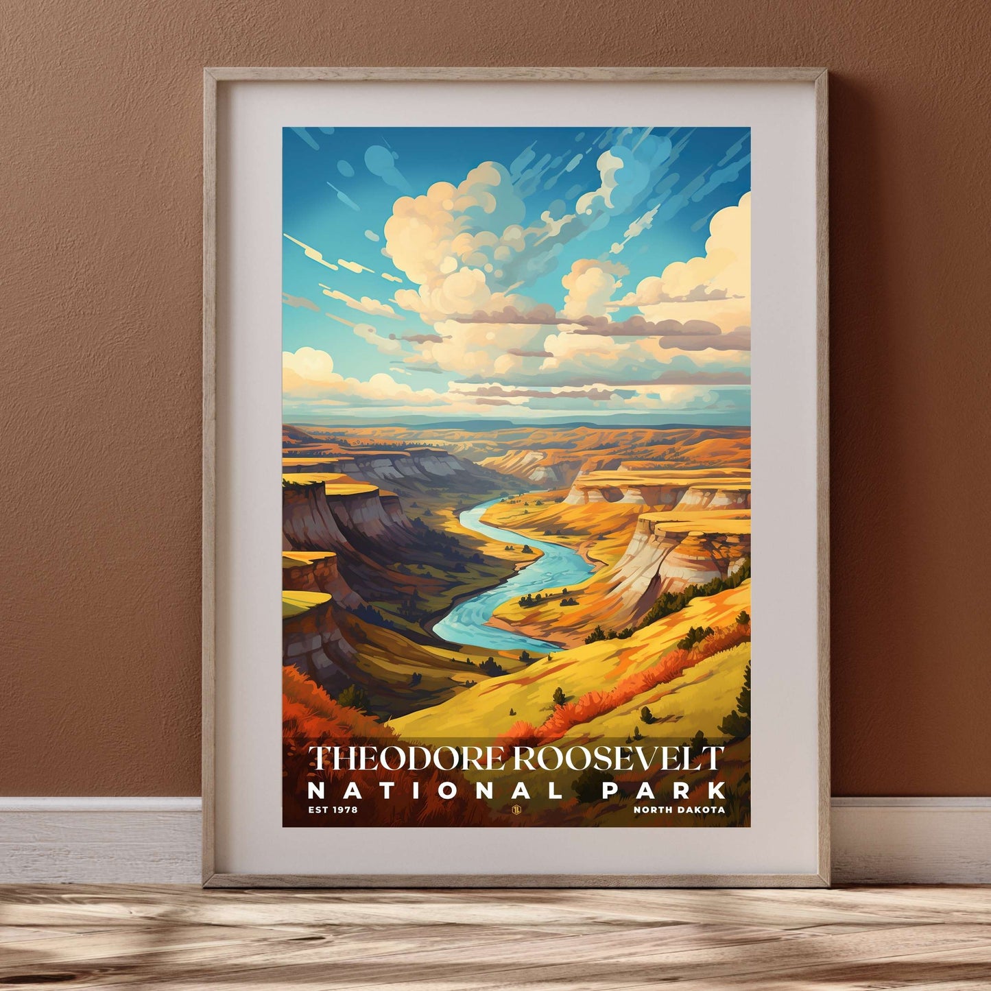 Theodore Roosevelt National Park Poster | S06