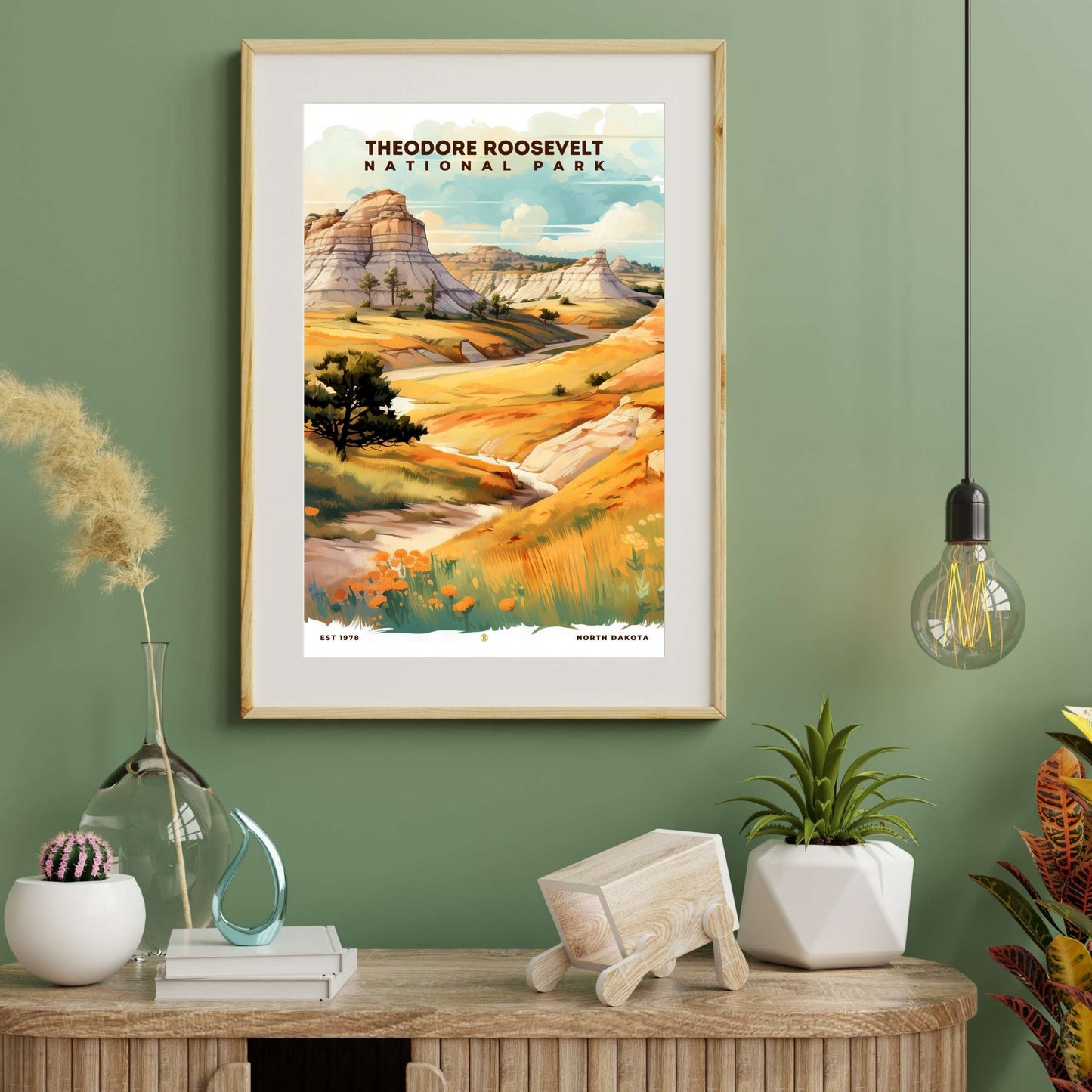 Theodore Roosevelt National Park Poster | S08