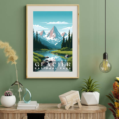 Glacier National Park Poster | S03