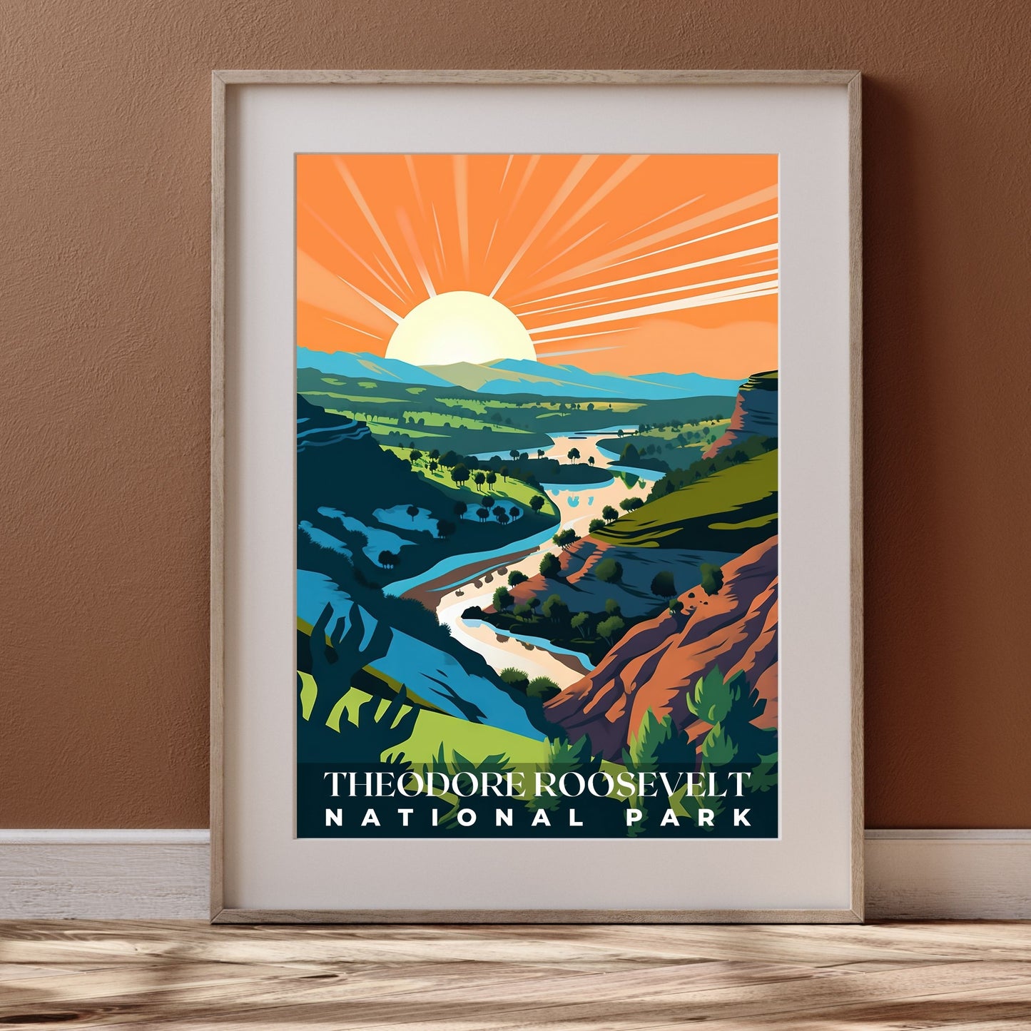 Theodore Roosevelt National Park Poster | S01