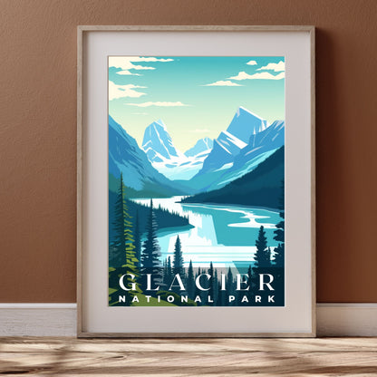 Glacier National Park Poster | S01