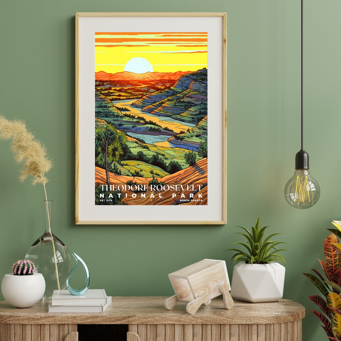 Theodore Roosevelt National Park Poster | S02