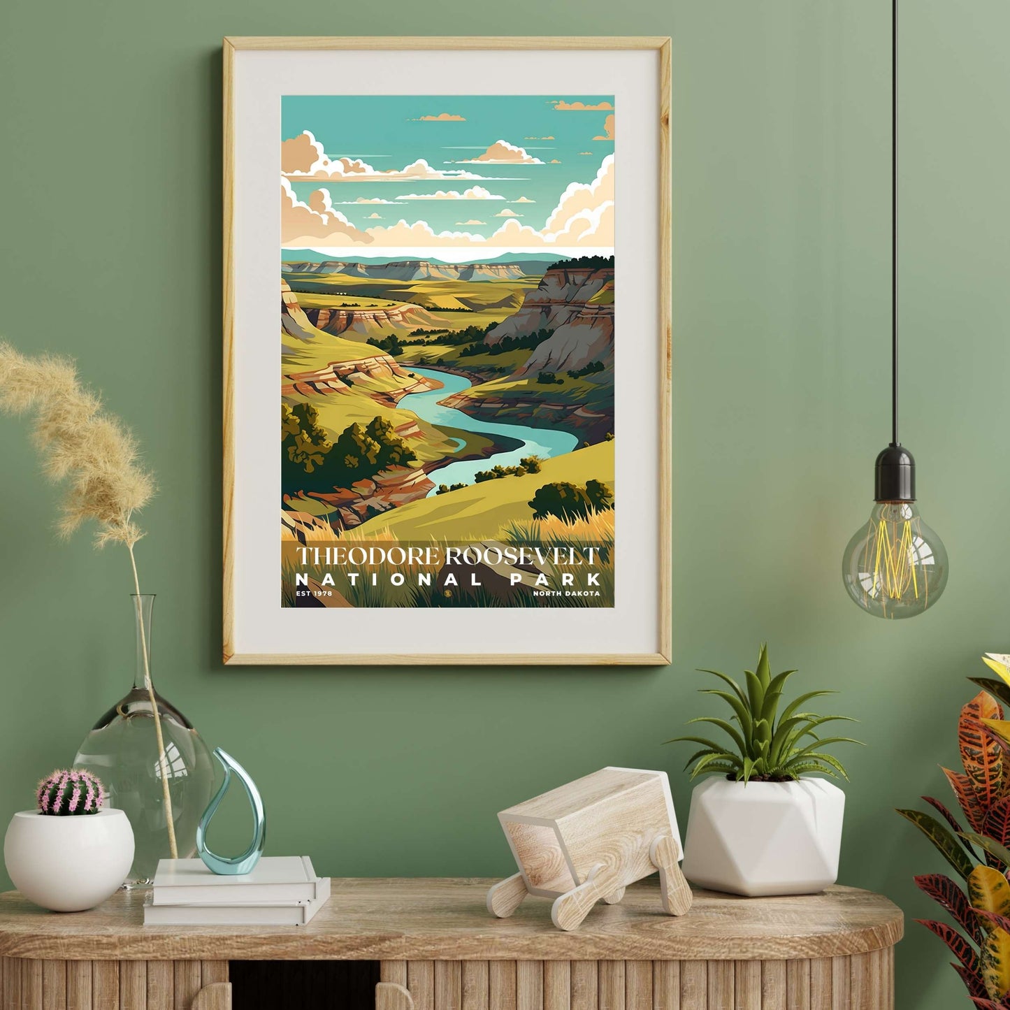 Theodore Roosevelt National Park Poster | S05