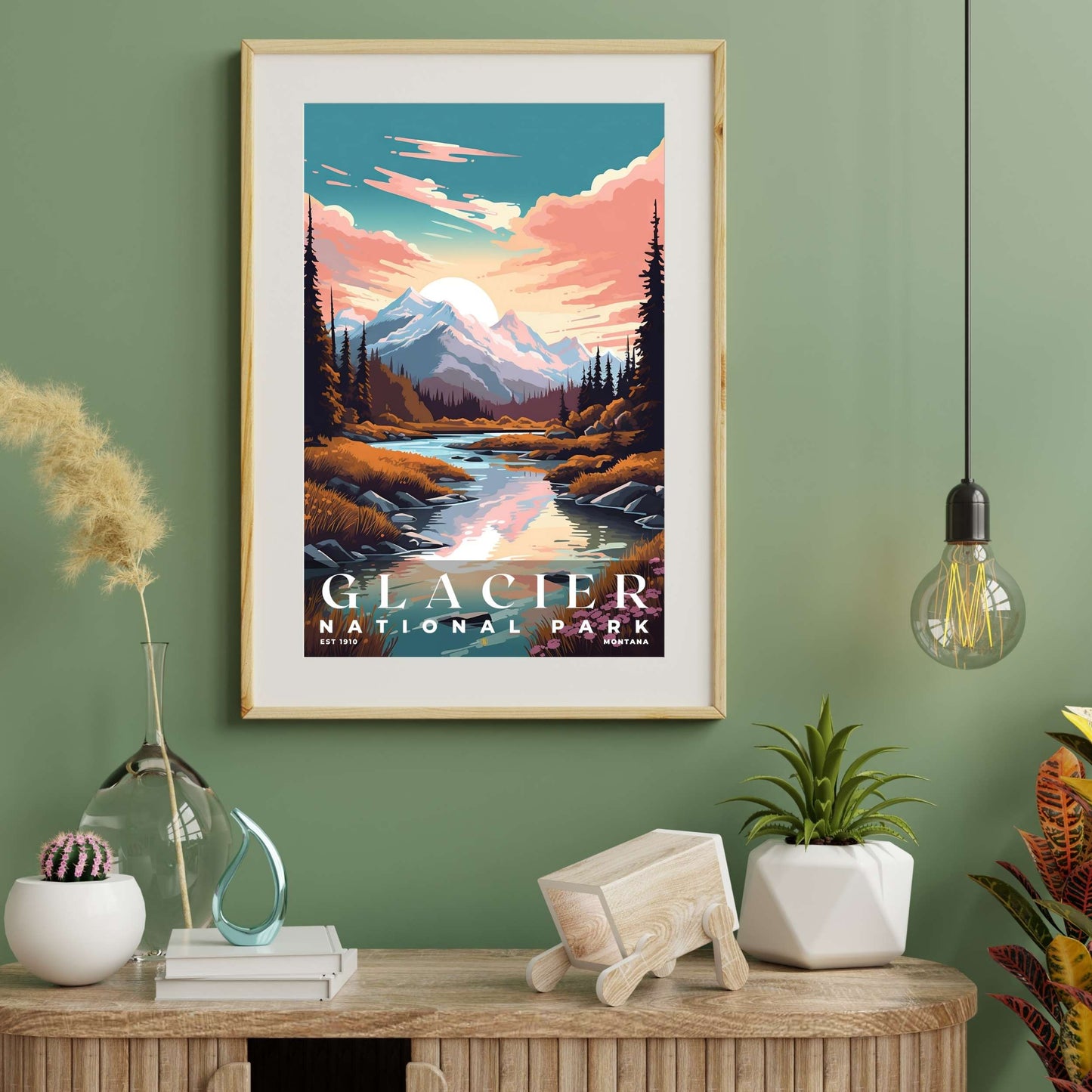 Glacier National Park Poster | S05