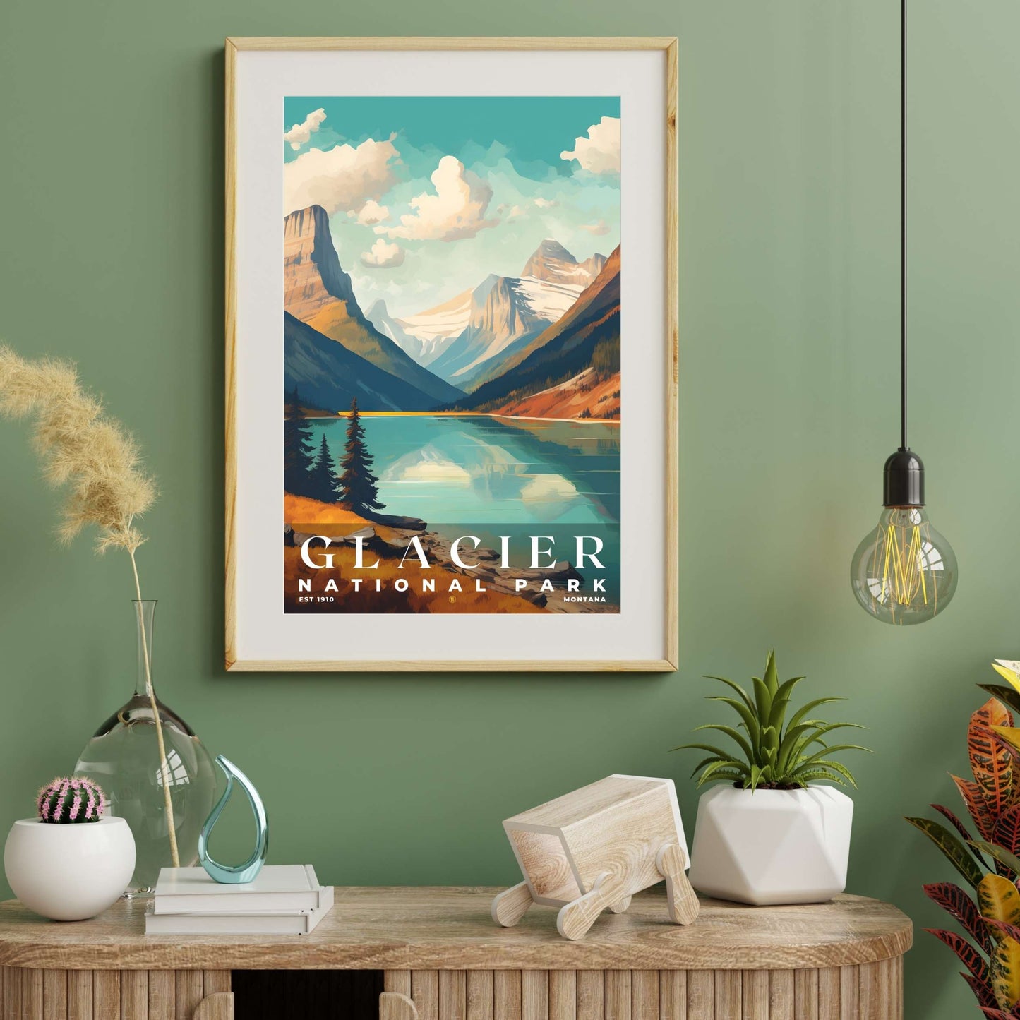 Glacier National Park Poster | S06