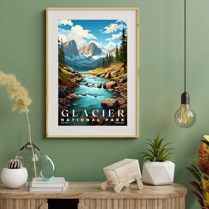 Glacier National Park Poster | S07