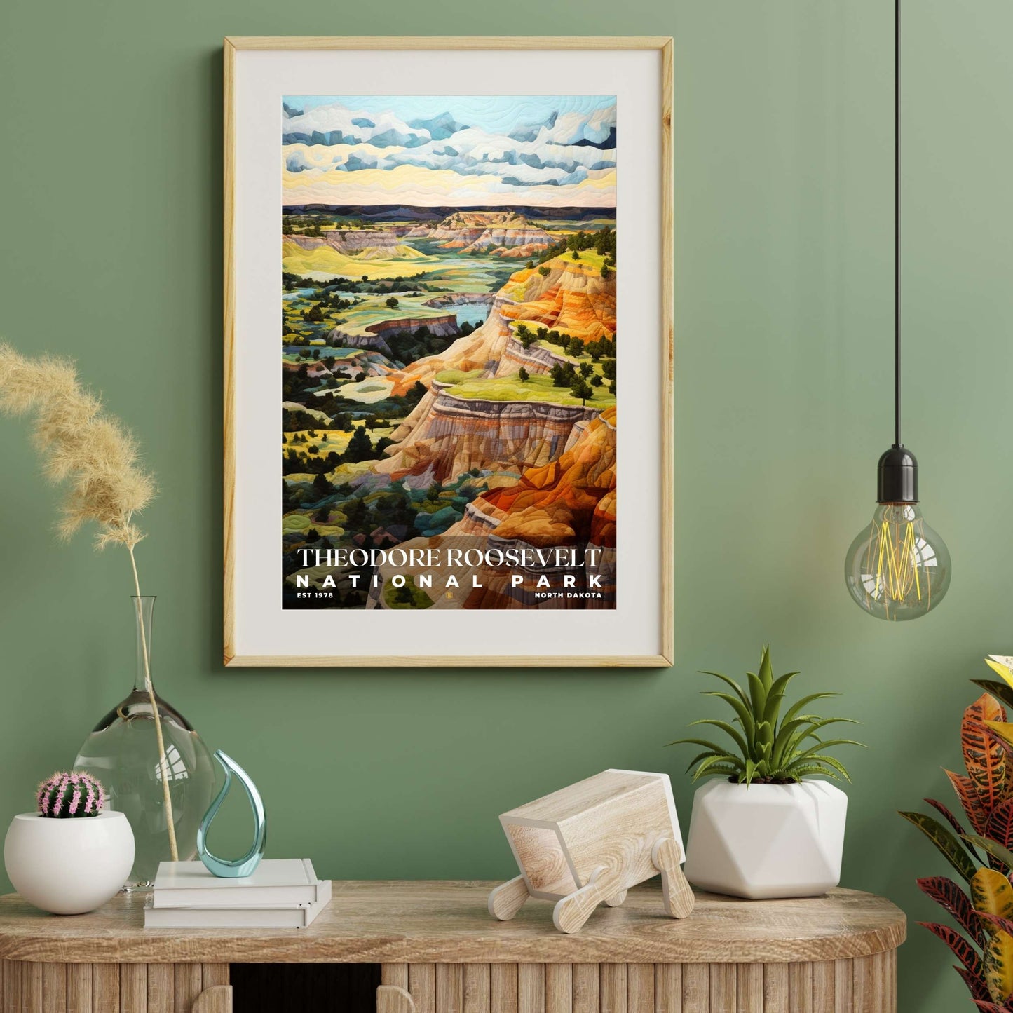 Theodore Roosevelt National Park Poster | S09