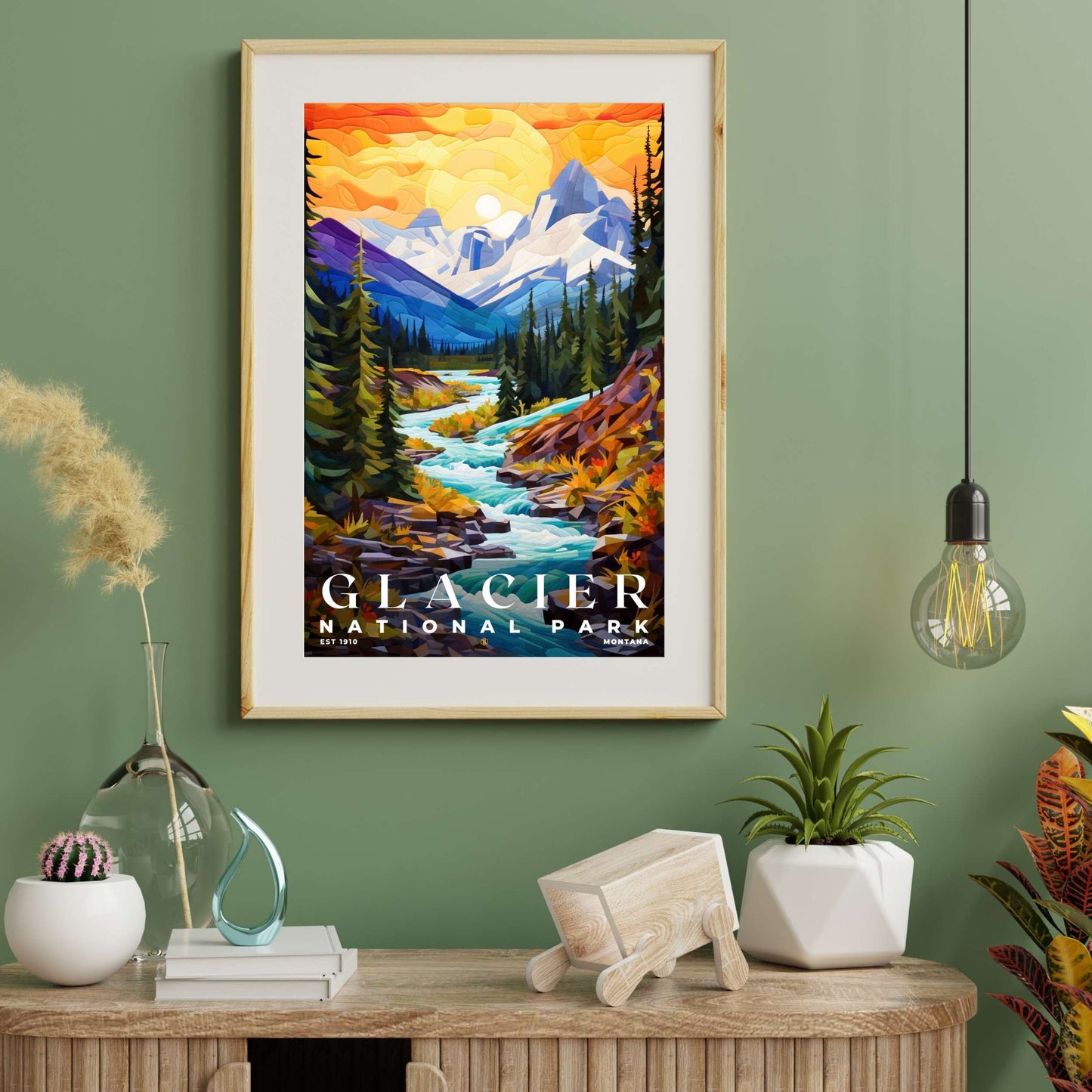 Glacier National Park Poster | S09