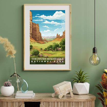 Theodore Roosevelt National Park Poster | S07