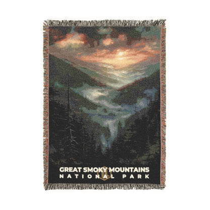 Great Smoky Mountains National Park Woven Blanket | S12