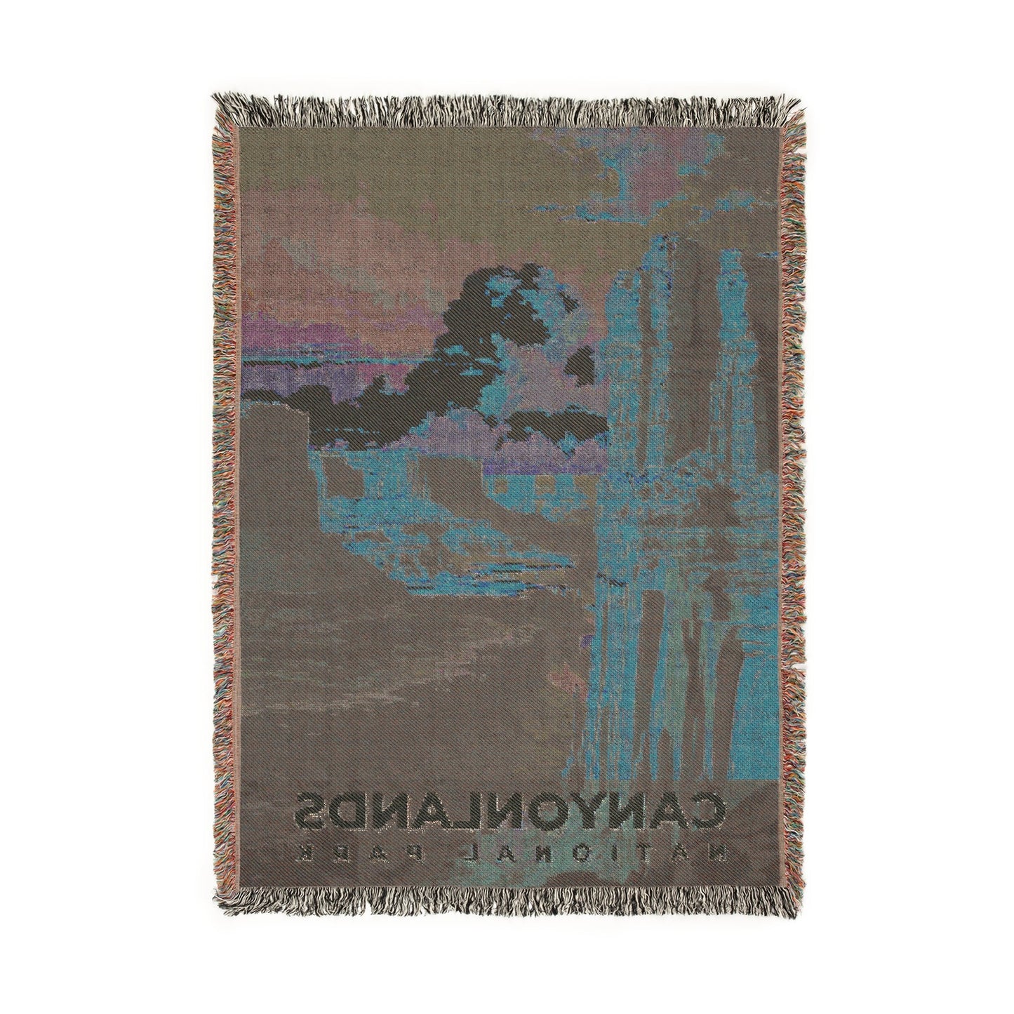 Canyonlands National Park Woven Blanket | S11