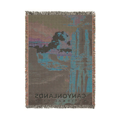 Canyonlands National Park Woven Blanket | S11