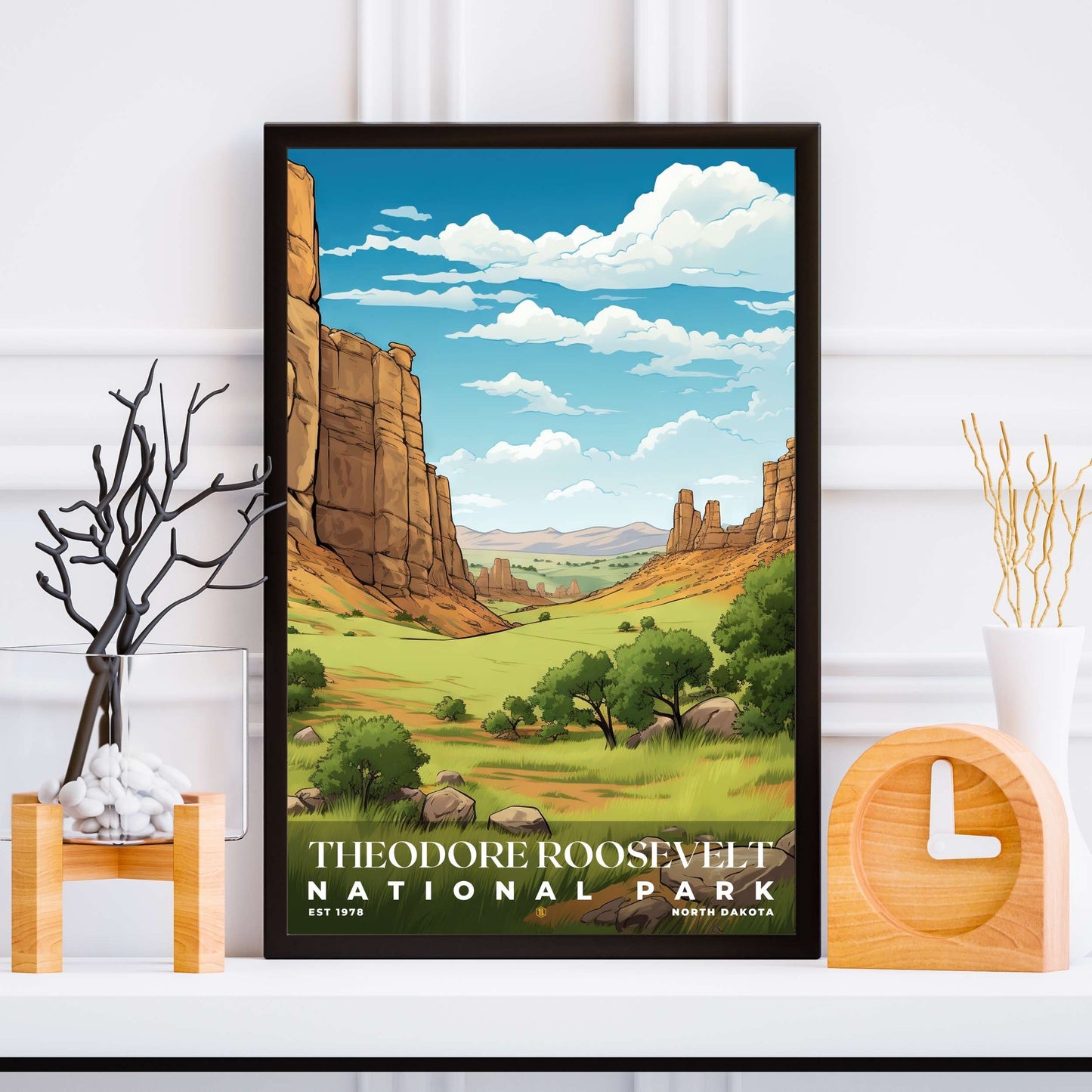 Theodore Roosevelt National Park Poster | S07