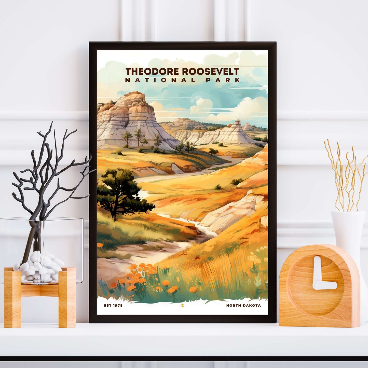 Theodore Roosevelt National Park Poster | S08